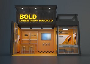 EXHIBITION STAND 006 18 sqm