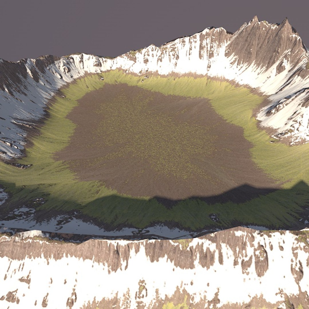 3d model mountain maps terrain