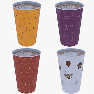 Coffee cups full PBR
