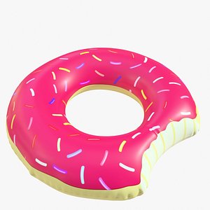 pool toy doughnut 01
