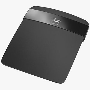 Router Linksys E1200 3D