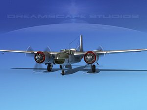 3d douglas b-26c b-26 bomber