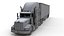 Peterbilt 377 냉동 트레일러