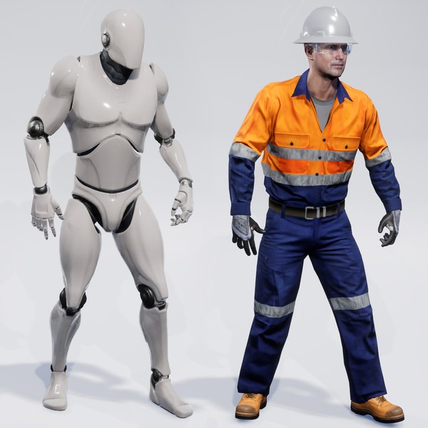 Workman Idle Animation 03 3D model - TurboSquid 1829266