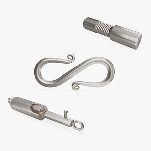 Silver Jewelry Clasps Collection 3