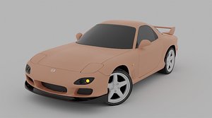 Mazda  RX7 3D model