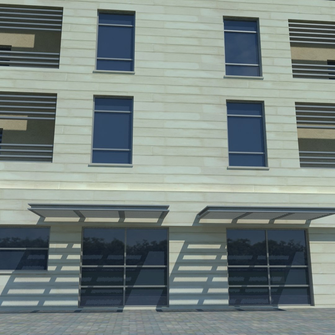 Buildings 2 1 3d Model