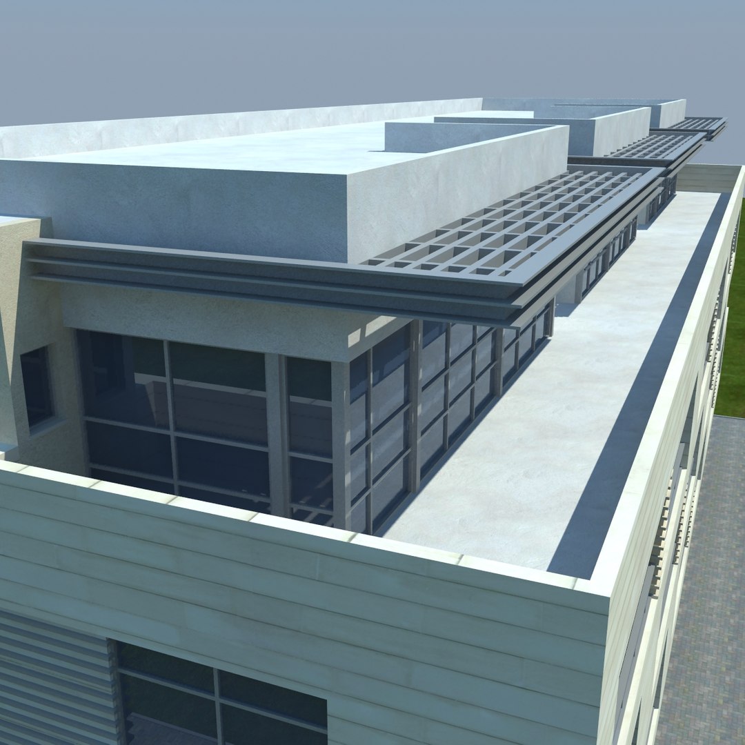 Buildings 2 1 3d Model