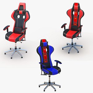 3D Game Seat Collection model