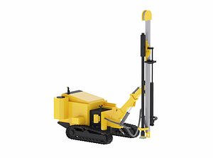Drill Rig Surface Mining D40SH 3D model