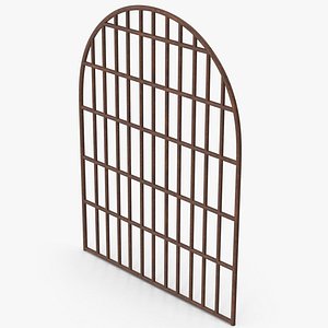 Rusty Dungeon Grate model