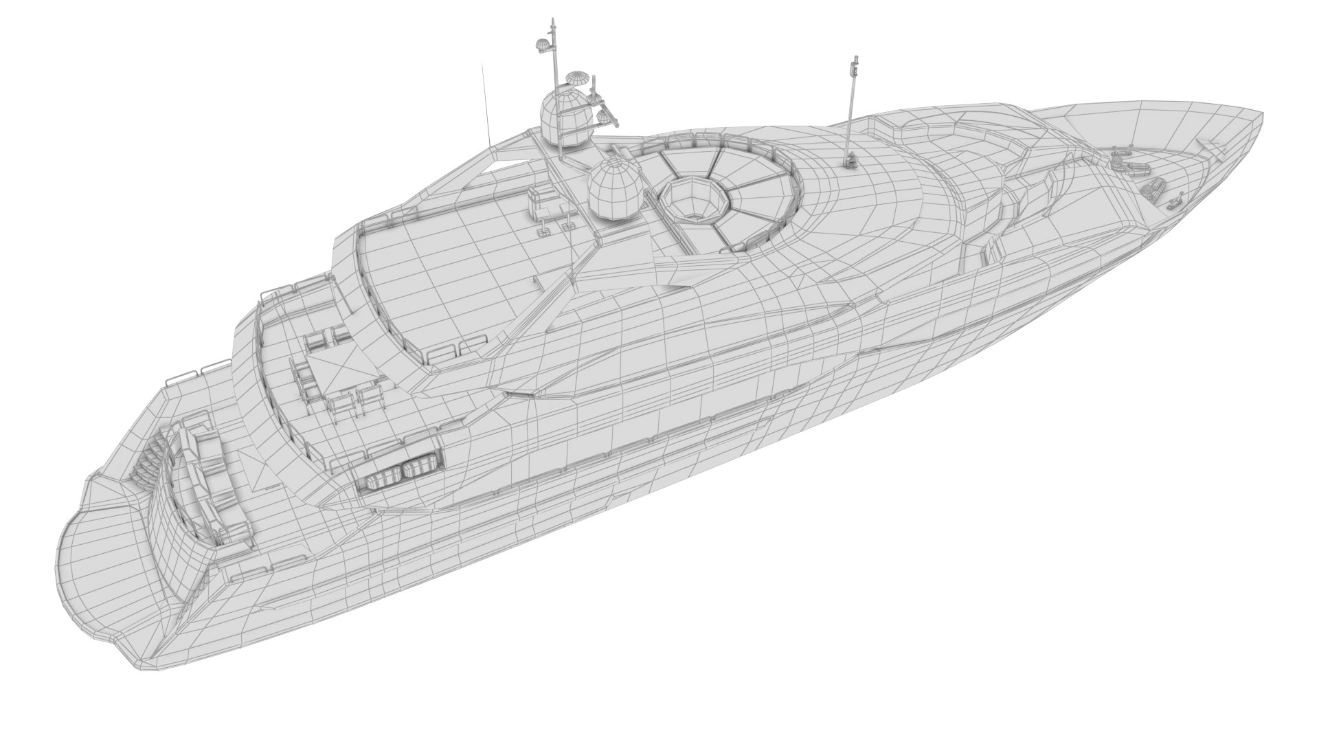 3d Sunseeker Yacht Boat - Turbosquid 1477481