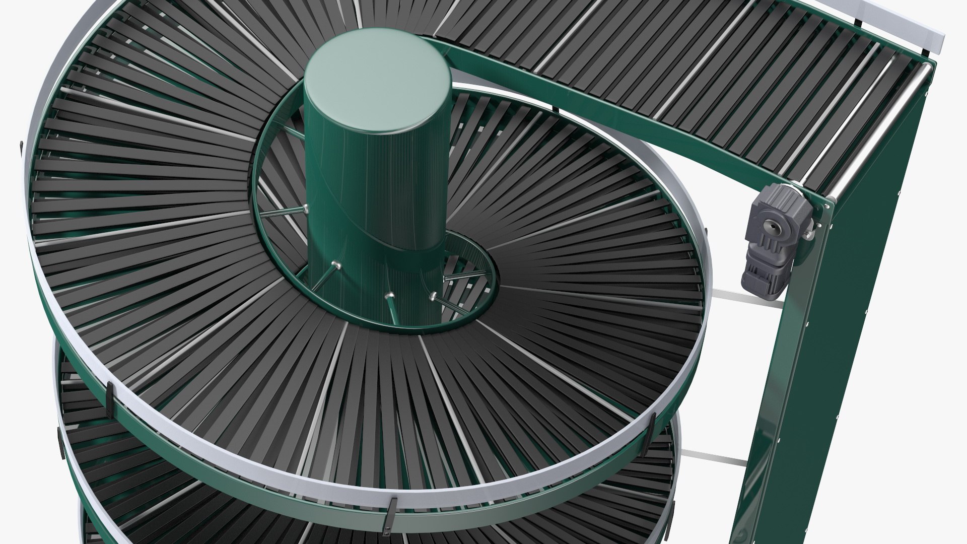Slat Chain Spiral Conveyor Green 3D model https://p.turbosquid.com/ts-thumb/A8/hI4B9U/vo/slat_chain_spiral_conveyor_green_013/jpg/1658761044/1920x1080/fit_q87/ade6a7e19158a93ea6bdae9e175bc9b41bccfd86/slat_chain_spiral_conveyor_green_013.jpg