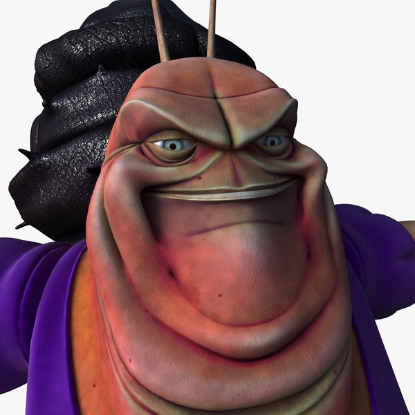 modelo 3d Slug Textured - TurboSquid 686533