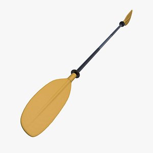 kayak paddle 3D