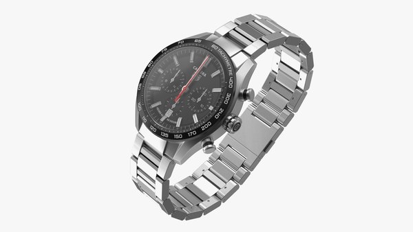 modelo 3d Tag Heuer Carrera marcar negro TurboSquid 1843206