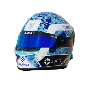 F1 Piere Gasly Helmet 2025 3D
