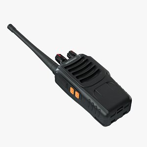 Walkie Talkie Black