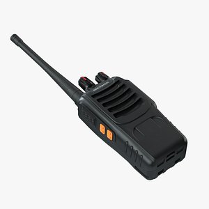 Walkie Talkie Black