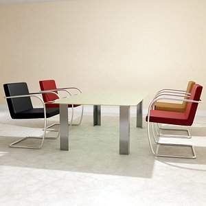 classic brno office chair 3D