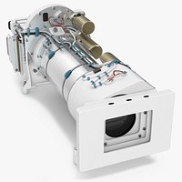 Scientific Rover Camera Module with Zoom Optics White