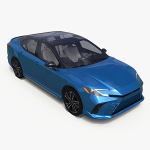Refined Mid Size Car Blue