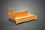 ORANGE FLATDECK FLATBED DROP SIDE LOAD BED BODY DOOR GATE PICKUP TRUCK TYPE 17