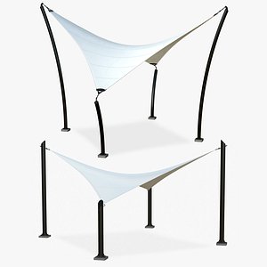 Tensile Structures Fabric 3D model