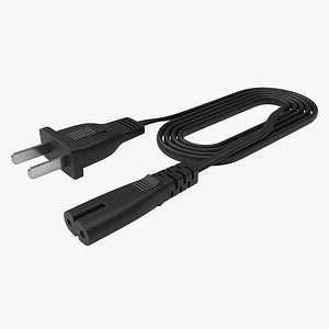 Power Cable With IEC-C7 Connector
