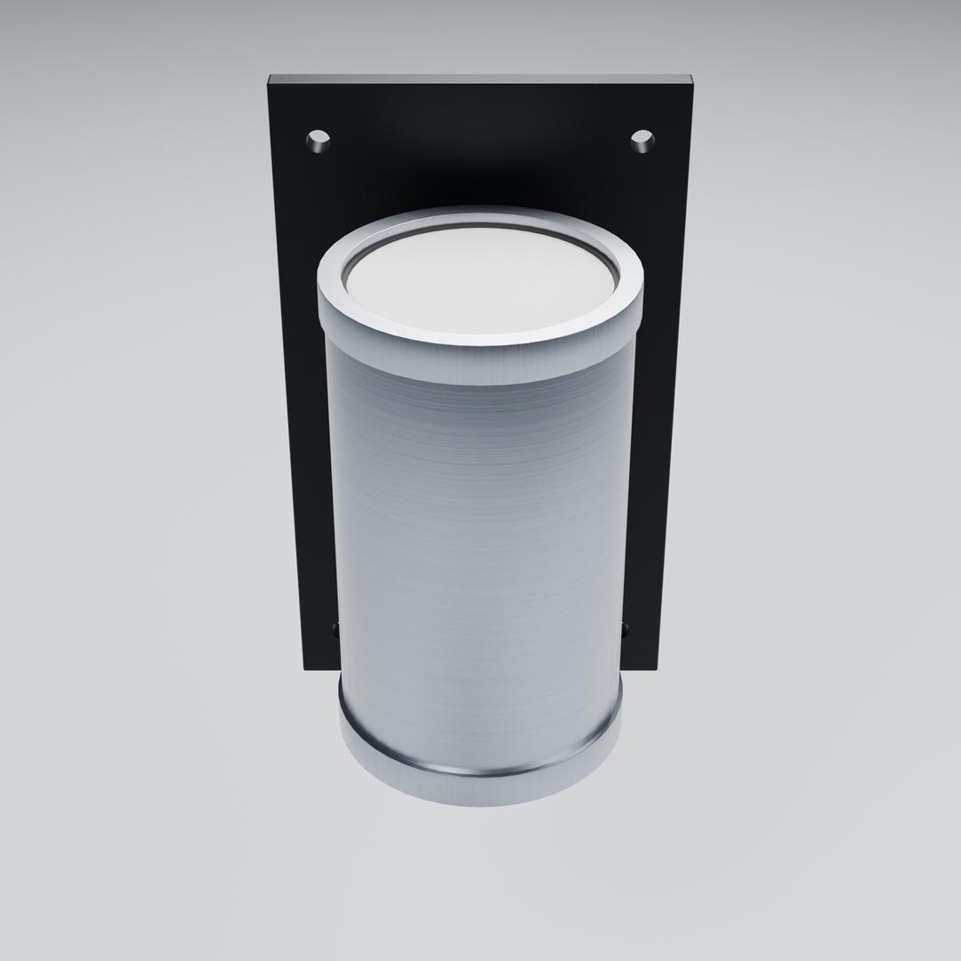 Cylinder Wall Light with Drilled Mounts and Hollow Cable Bridge 3D model https://p.turbosquid.com/ts-thumb/A9/J0G7VT/yQ/turntable/jpg/1791865201/1920x1080/turn_fit_q99/417594e4546e153bd13975c106bc9ae4415a9acb/turntable-1.jpg