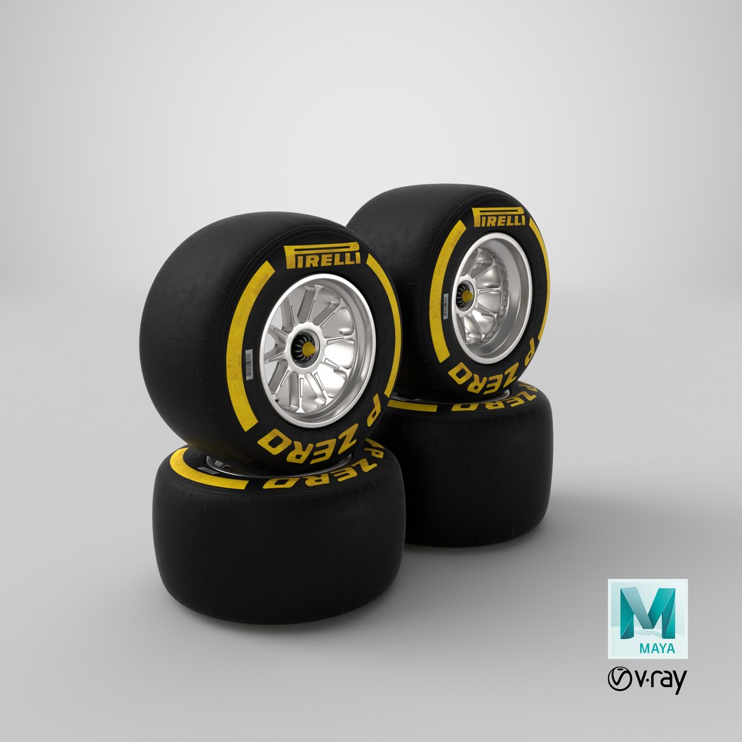 3D Model Formula 1 Wheel F1 - TurboSquid 1574374
