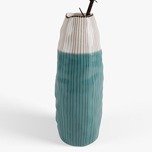 Ceramic vase based on an Andrew Ludick design 3D model