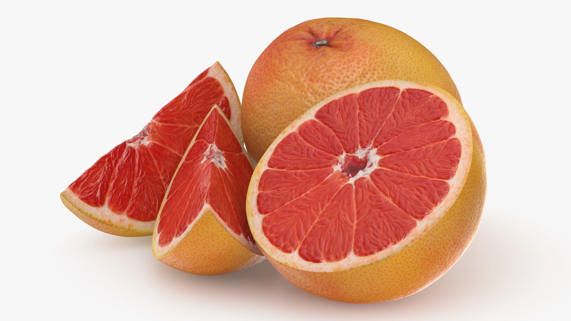 Grapefruits 3D model https://p.turbosquid.com/ts-thumb/A9/TgG5Wu/V8/grapefruithalf_b0002/jpg/1715343522/1920x1080/fit_q87/9b1d63517aca0876a37b0d5ec4e4482d9a30d612/grapefruithalf_b0002.jpg