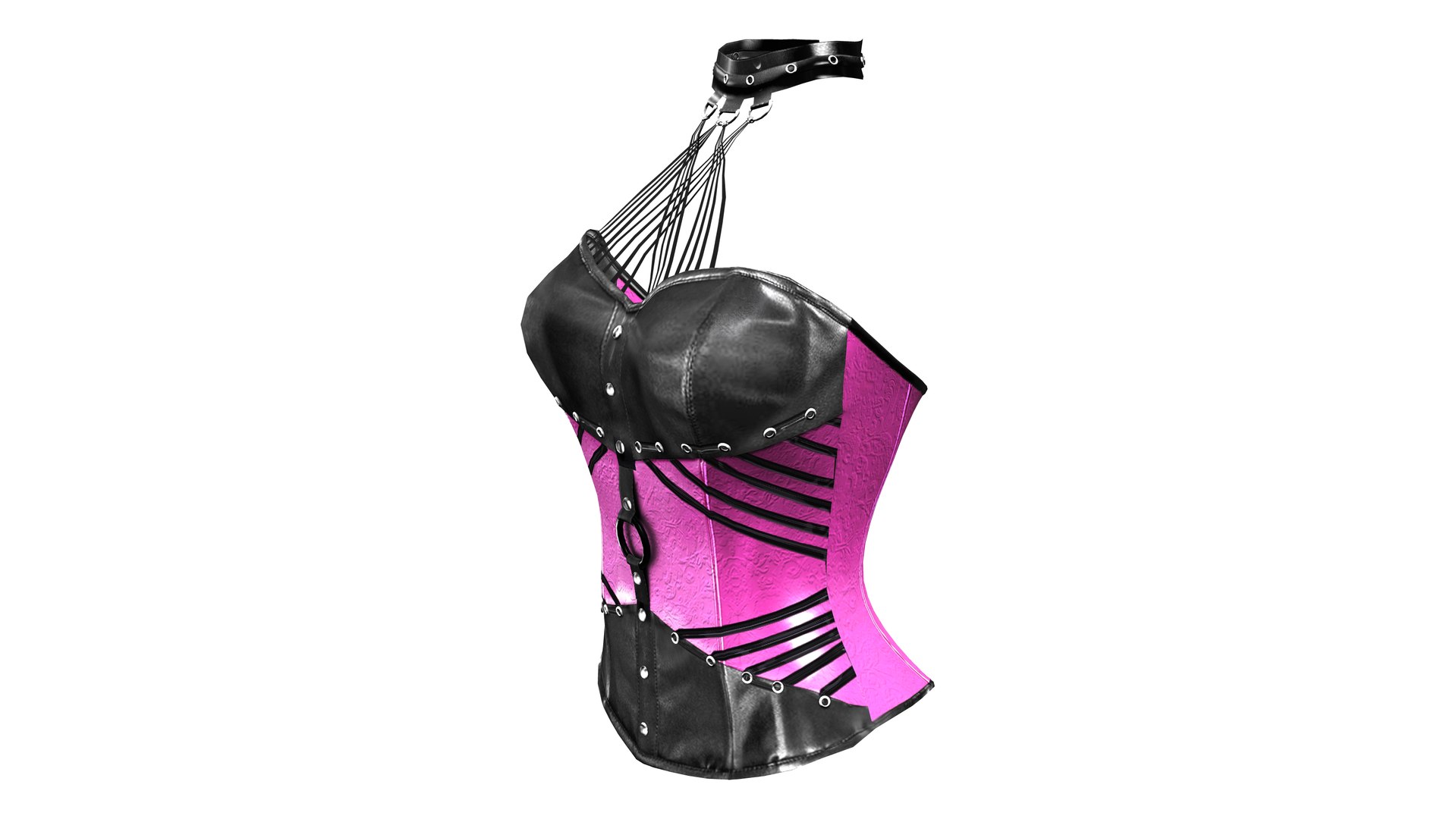 3D Caged Heart Crusher Corset Model - TurboSquid 1965640