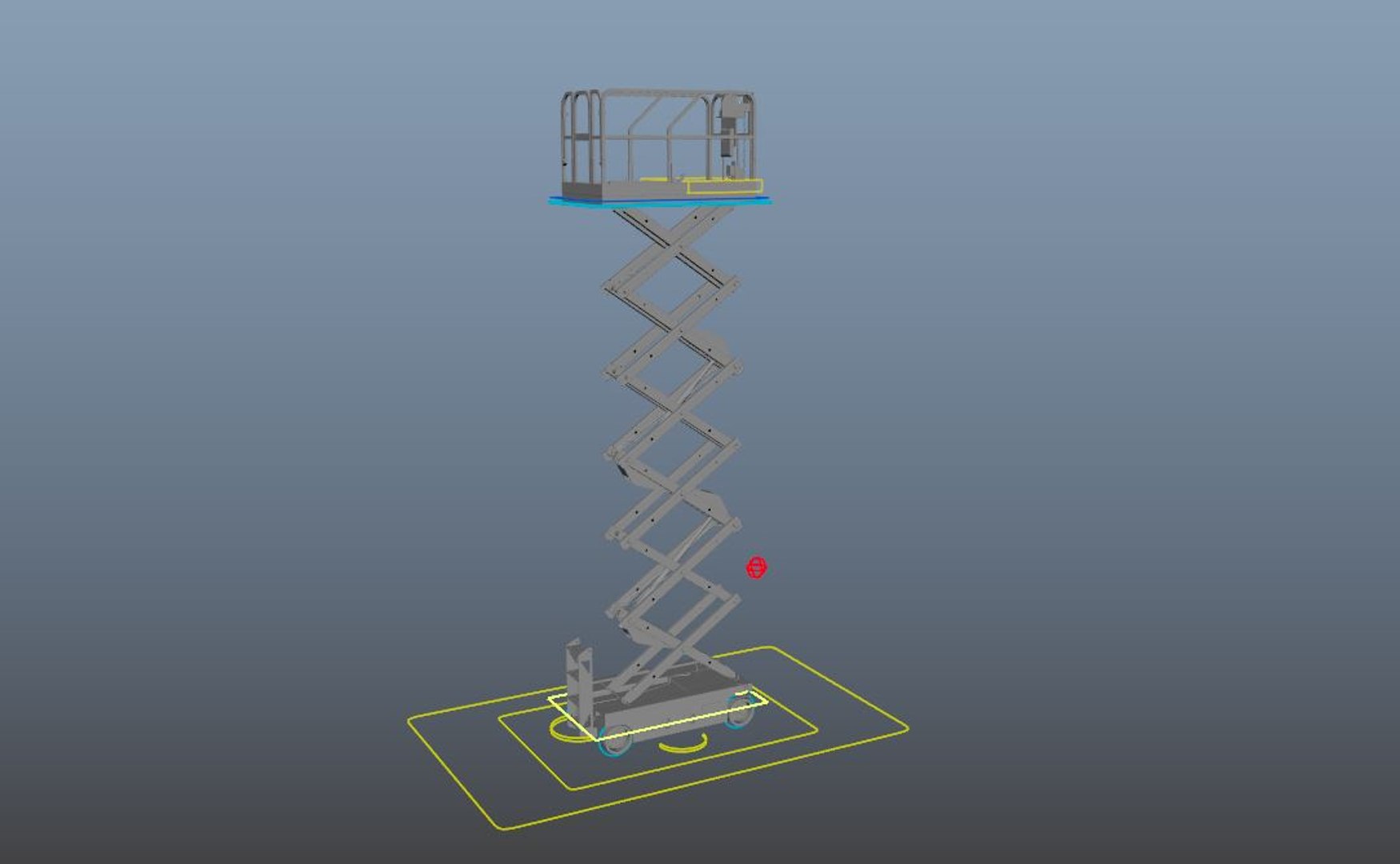 3D Lift Crane Model - TurboSquid 2315937