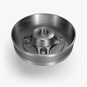 3d model brake drum