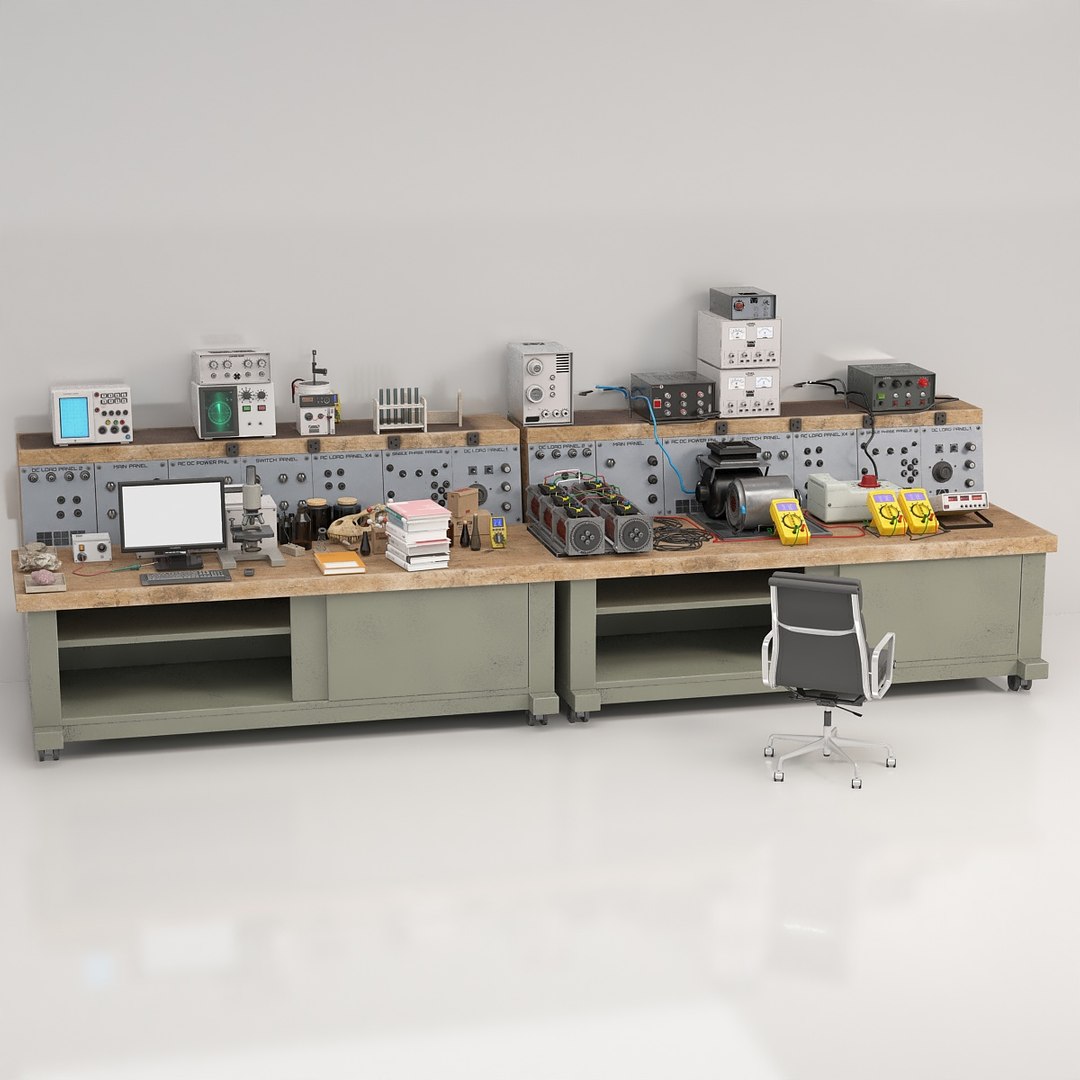 modelo 3d Laboratory Set - TurboSquid 2041701