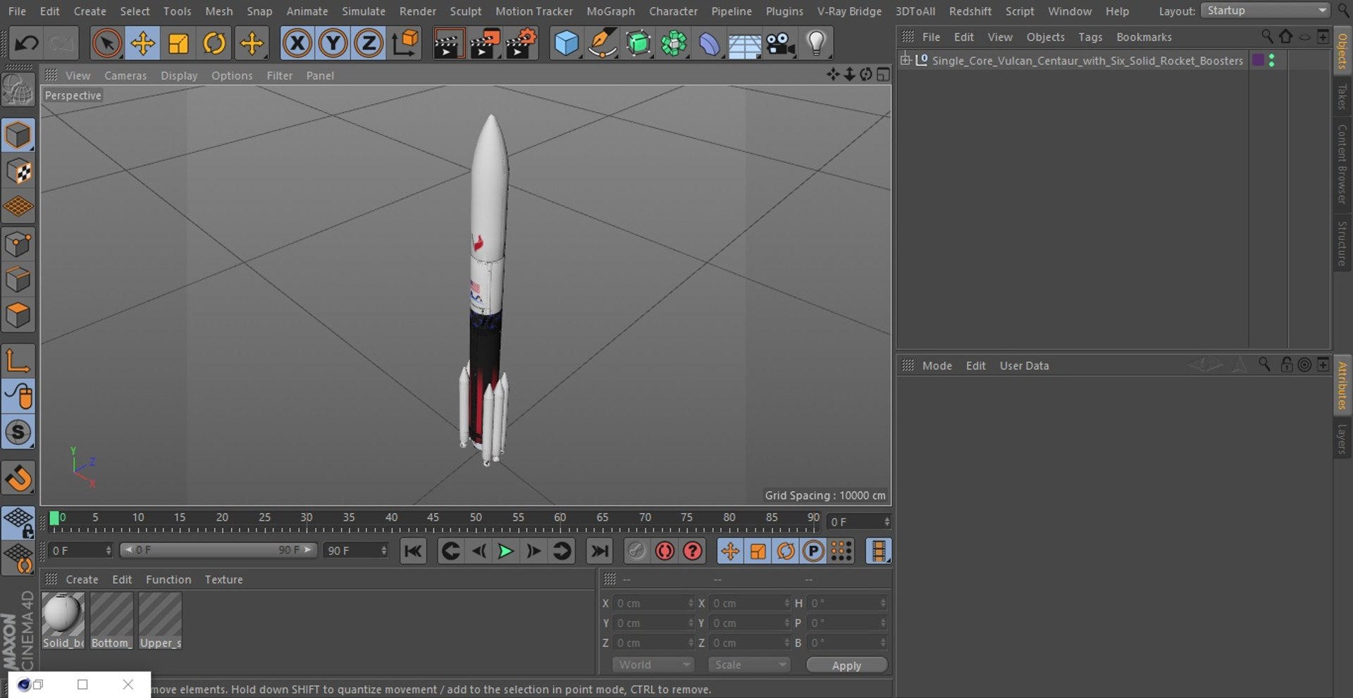 3D Single Core Vulcan Centaur with Six Solid Rocket Boosters model https://p.turbosquid.com/ts-thumb/A9/YScuxC/k5/singlecorevulcancentaurwithsixsolidrocketboostersmb3dmodel038/jpg/1709368021/1920x1080/fit_q87/e7890db5c8a00bcaa0ff8f1c11b3913c915b776c/singlecorevulcancentaurwithsixsolidrocketboostersmb3dmodel038.jpg