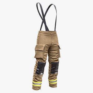 Firefighter Pants 234 - All MH Bodies  UE5 Skeletons - Rigged