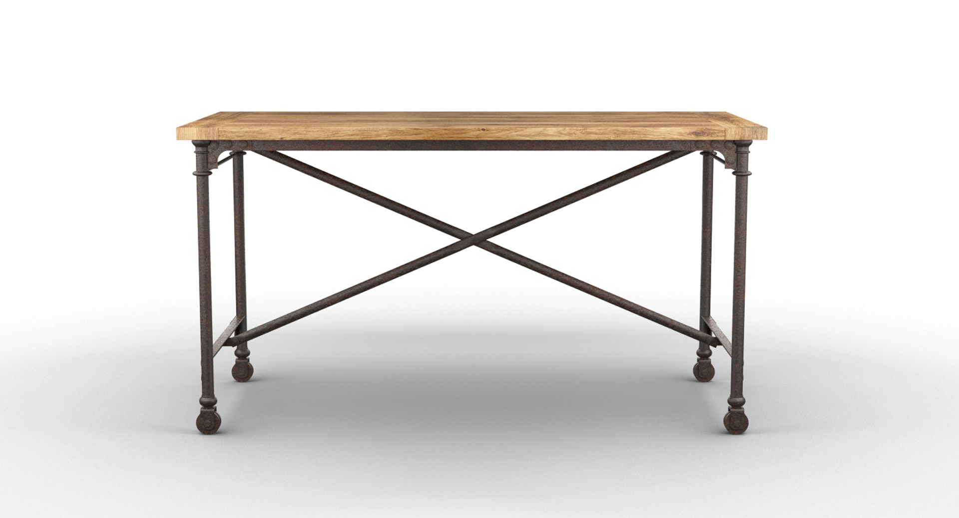 Restoration Hardware Flatiron Desk 3d Max