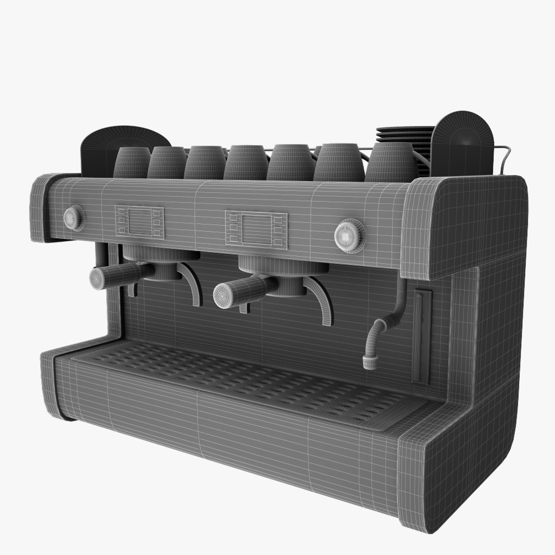 3d Model Coffee Maker