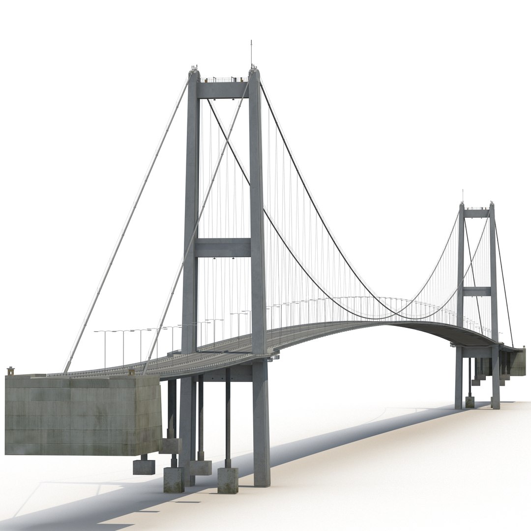Bosphorus Bridge 3D model preview
