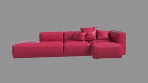 3D Sectional Sofa