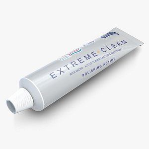 3d tube toothpaste 2 model
