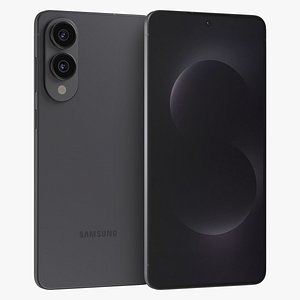 Samsung Galaxy S25 Edge Titanium Jetblack 3D model