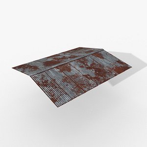 Old roofing galvanized