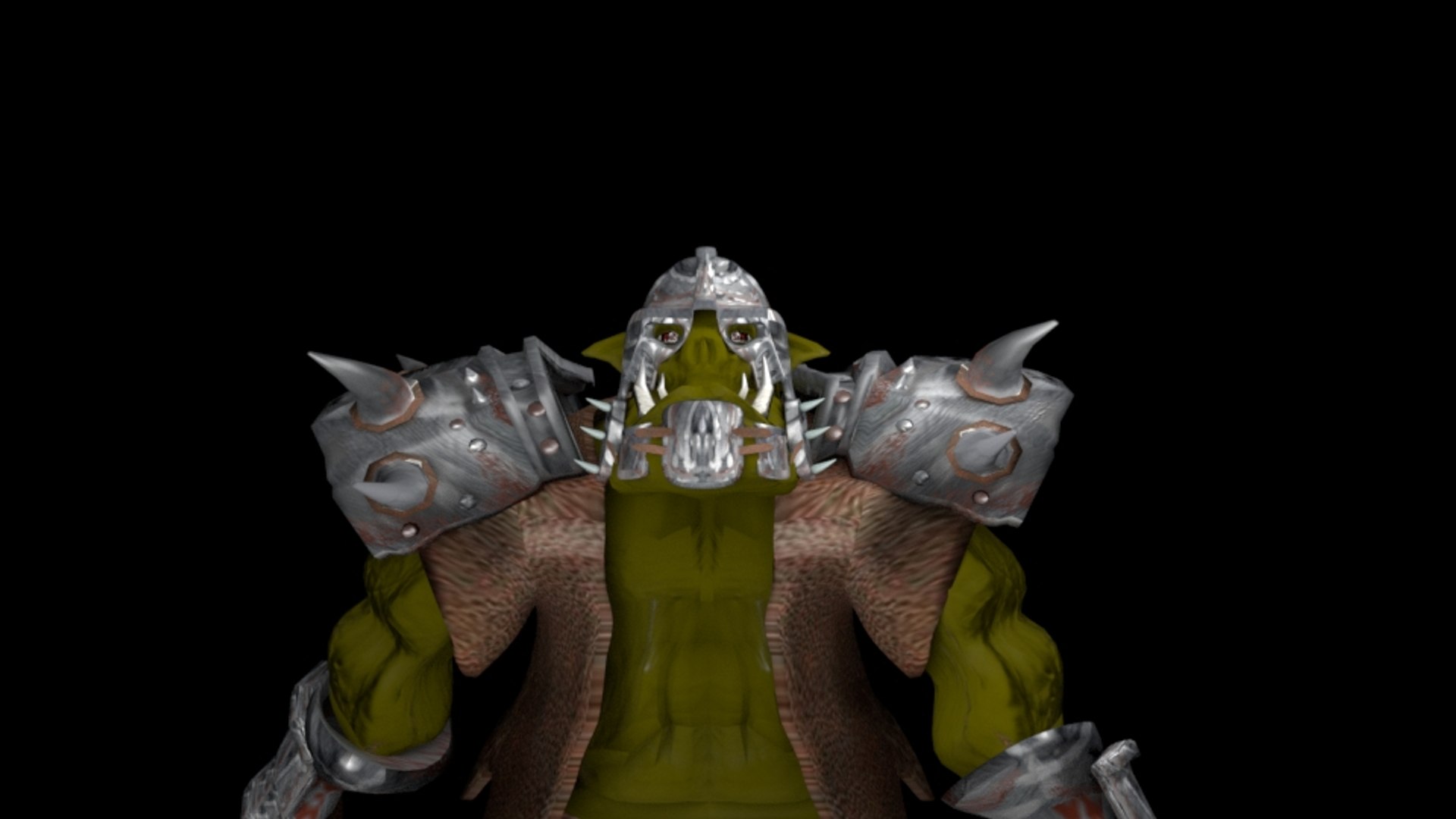 3D Orc Rigged Animation Model - TurboSquid 1201513