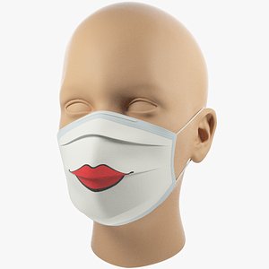 medical mask 3D model