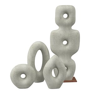 Coco Sculptures Ivory Ricestone PBR