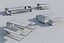 urban elements 3D model